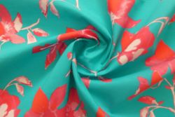 Lady McElroy - The Painter's Palette Collection - Petal - Aqua - Cotton Pure Lawn
