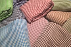 Lady McElroy Homestead Gingham - Laundered Pure Linen Collection