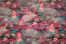 Lady McElroy - Always In Bloom - Lavender -  Cotton Pure Lawn