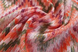 PREORDER Lady McElroy - Painted Mountains - Olive - Viscose Challis Lawn