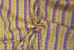Lady McElroy Piccadilly Ribbons - Cotton Lawn Hand-Dyed Block Print