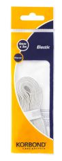 Elastic White 6mm x 3m