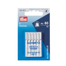 Prym Overlocking Sewing Machine Needles Size 80