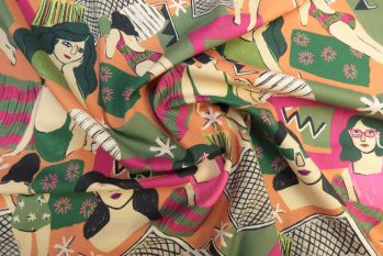 Lady McElroy Seaside Lounge Marlie-Care Lawn - Remnant - 2m