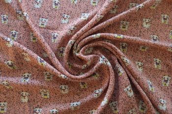 Lady McElroy Kitkat Mimee - Viscose Challis Lawn - Remnant - 3m