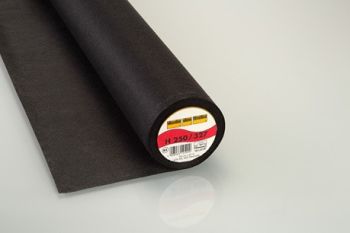 Charcoal Heavy Weight Standard Iron-on Non-Woven Interfacing/Interlining by Vilene Vlieseline 90cm Wide