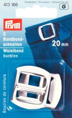 Prym Waistband Buckles steel silver col 20 mm