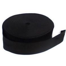 50mm Woven Waistband Elastic - Black