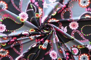 Lady McElroy Stylish 70s - Juliet Jersey - Remnant - 3.2m