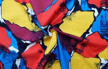 Lady McElroy Primary Colours - Cotton Canvas