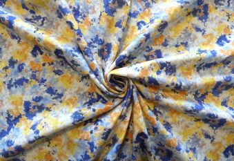Lady McElroy Floral Impressions - Marlie-Care Lawn - Remnant - 3.5m