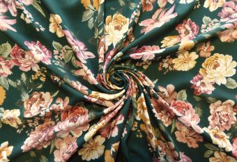 Lady McElroy Highclere Gardens - Viscose Challis Lawn - Remnant - 3m