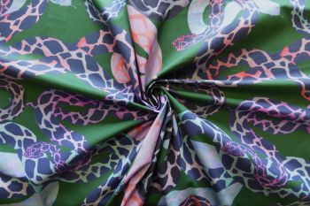Exclusive Lady McElroy Python Party - Forest Marlie-Care Lawn - Remnant - 3m