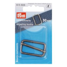 Prym Adjusting Buckle Antique Silver 30mm