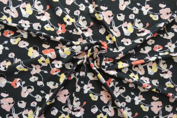 Lady McElroy Rainbow Floral - Viscose Juliet Jersey