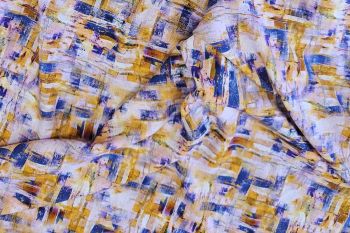 Lady McElroy - Solar Flare - Viscose Challis Lawn