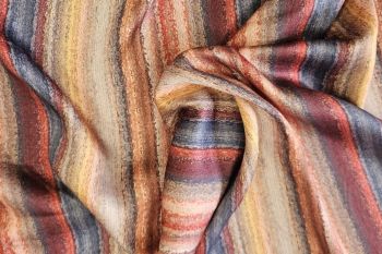 Lady McElroy Sunset Stripe - Organic Rayon Gemma Sateen