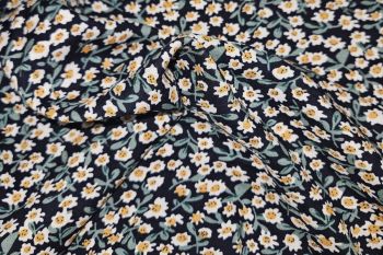 Lady McElroy - Dainty Daisies - Viscose Challis Lawn