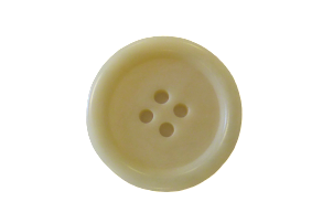 Cream 4-Hole Resin Buttons
