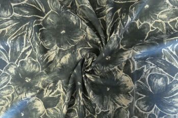 Lady McElroy Agate Quartz - Chloe Chambray - Remnant - 1.1m