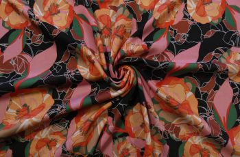 Lady McElroy Alexia - Viscose Challis Lawn - Remnant - 3m