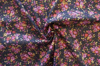 Lady McElroy Amaris Night - Cotton Heidi Lawn - Remnant - 3m