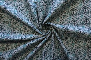 Lady McElroy Anaya - Green Cotton Louise Lawn - Remnant - 2.1m