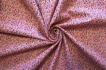 Lady McElroy Aria - Pink - Cotton Louise Lawn - Remnant - 2.18m
