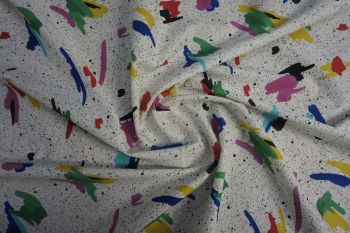 Lady McElroy Artistic Vibrance - Viscose Challis Lawn - Remnant - 4m