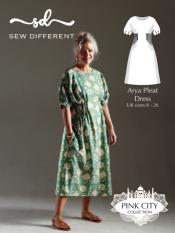 Sew Different Arya Pleat Dress Pattern