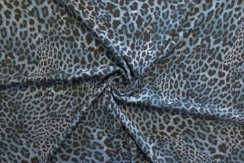 Lady McElroy Baby Cub - Blue Moon - Viscose Challis Lawn - Remnant - 3m