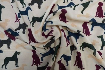 Lady McElroy Best Friends - Cream - Remnant - 1m