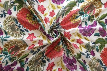 Lady McElroy Botanical Wonder - Nicole Voile Lawn - Remnant - 2.15m