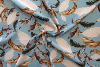 Lady McElroy Carlie Gardenia - Blue Moon - Florenza Crepe - Remnant - 1.7m