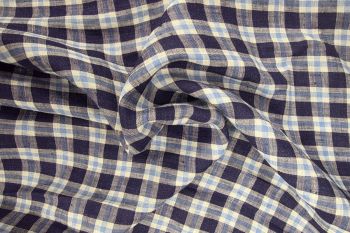 Lady McElroy - Chartwell - Pure French Linen Check