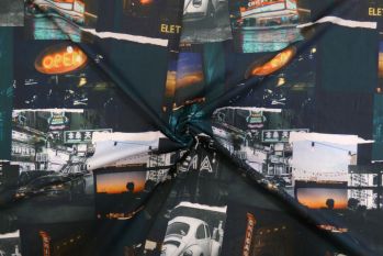 Lady McElroy Chicago Polaroids - Viscose Challis Lawn - Remnant - 3m