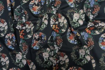 Lady McElroy Circle Of The Orient - Cotton Marlie-Care Lawn - Remnant - 1m