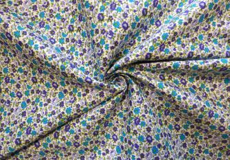 Lady McElroy Clara - Violet - Cotton Poplin