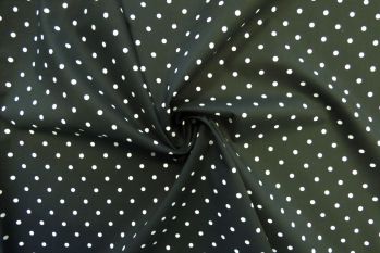 Lady McElroy Classic Polka - Marlie-Care Lawn - Remnant - 3m