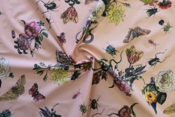 Lady McElroy Cobra Corsage - Blush Marlie-Care Lawn - Remnant - 2m