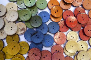 Coconut Buttons - 40mm