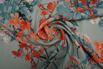 Lady McElroy Coral Carnation - Remnant - 2.3m