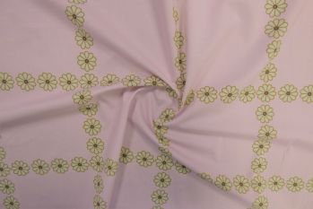 Lady McElroy Daisy Chain - Candy Marlie-Care Lawn - Remnant - 3m