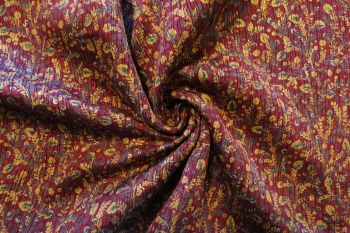 Lady McElroy Devi - 100% Wool Crinkle Crepe