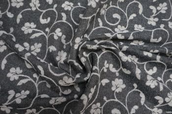 Lady McElroy Tresor Stem - Charcoal - Remnant - 1.2m