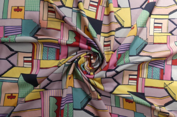 Lady McElroy Block Cityscape - Storrie Sateen