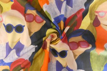 Lady McElroy Epic Spectacle - Original - Chloe Chambray - Remnant - 3m