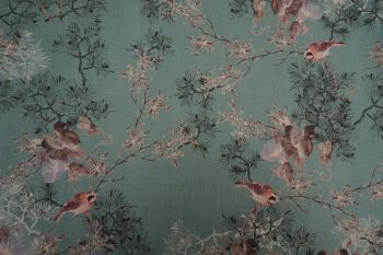 Lady McElroy Feather Haven Cerutti Lawn Remnant -2.5m