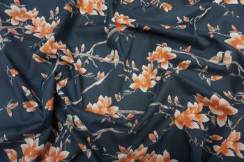 Lady McElroy Flora Songbird - Navy/Cinnamon - Remnant - 2m