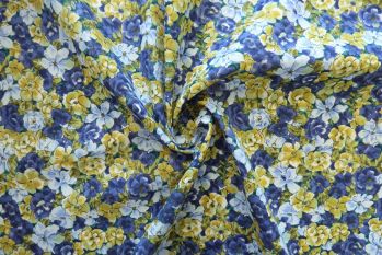 Lady McElroy Floral Cologne - Cotton Heidi Lawn - Remnant - 3m